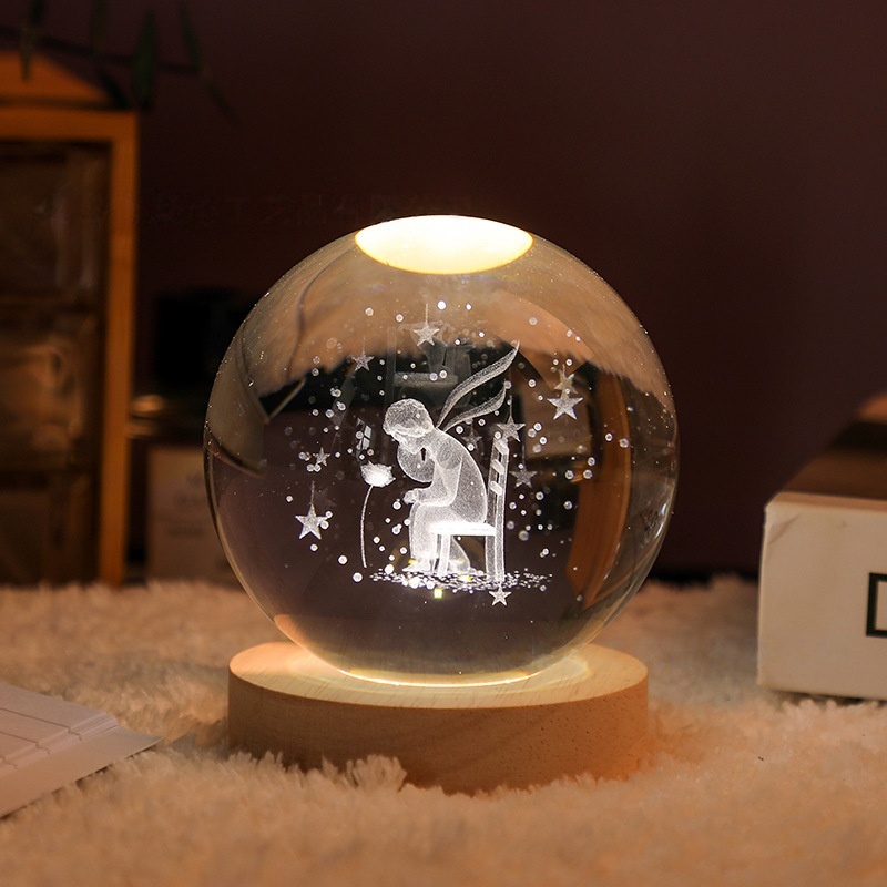 (🔥Valentine’s Day Limited-Time Sale🔥) 3D Crystal Ball🪐