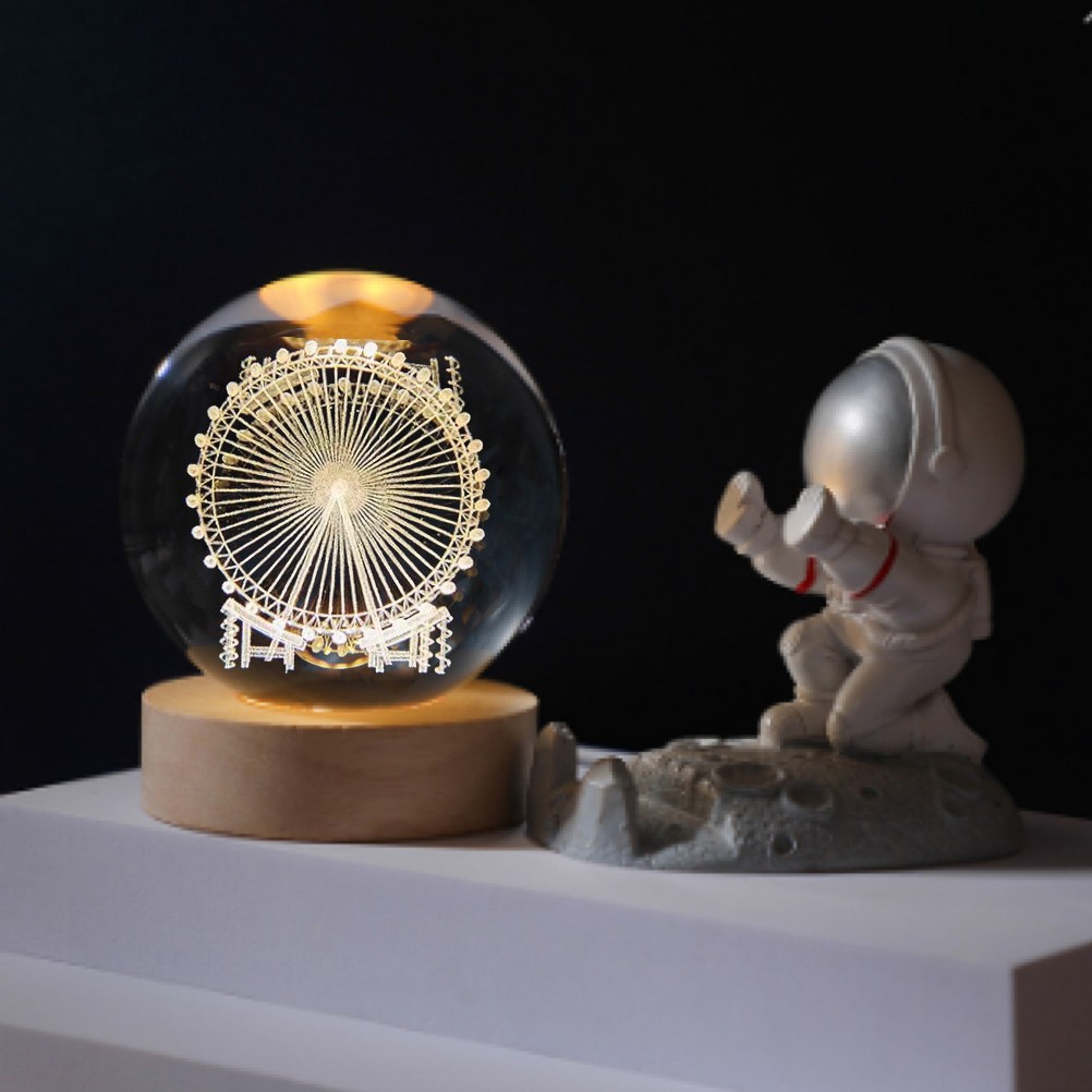(🔥Valentine’s Day Limited-Time Sale🔥) 3D Crystal Ball🪐