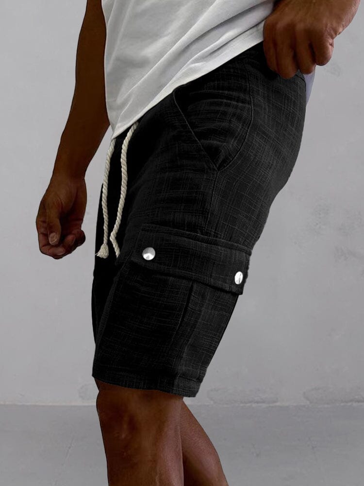 Lightweight 100% Cotton Cargo Shorts