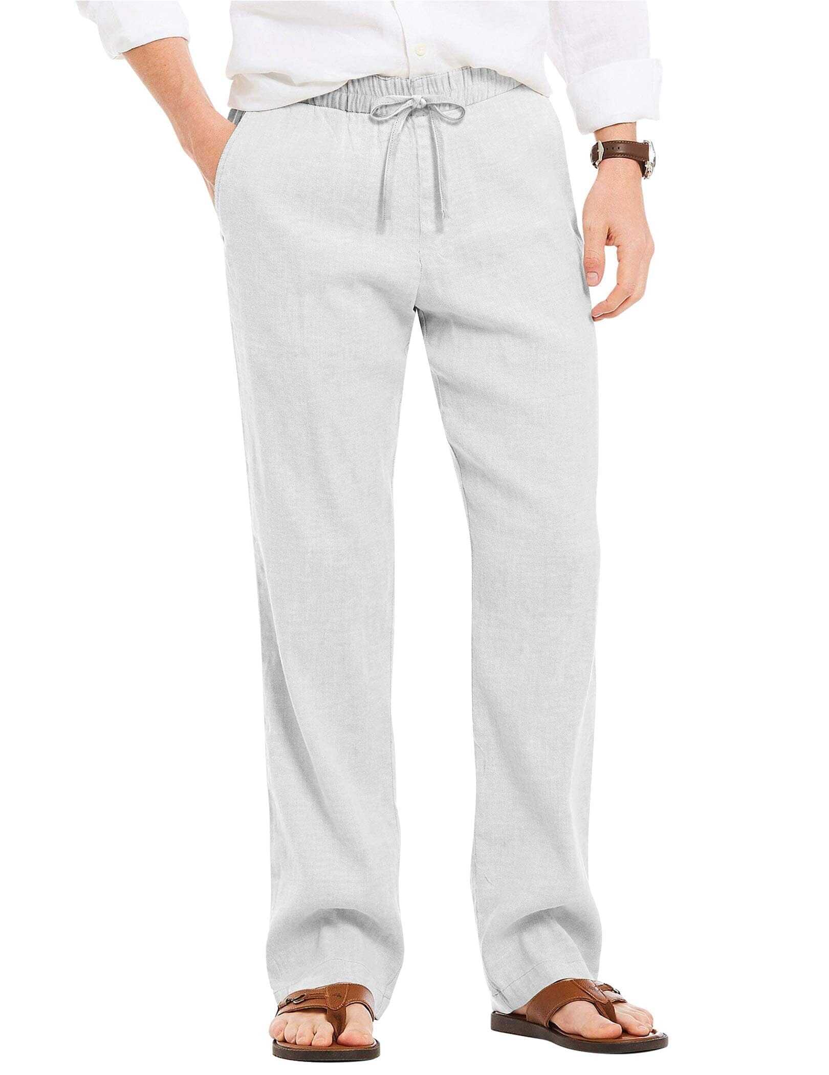Linen Style Beach Yoga Trousers