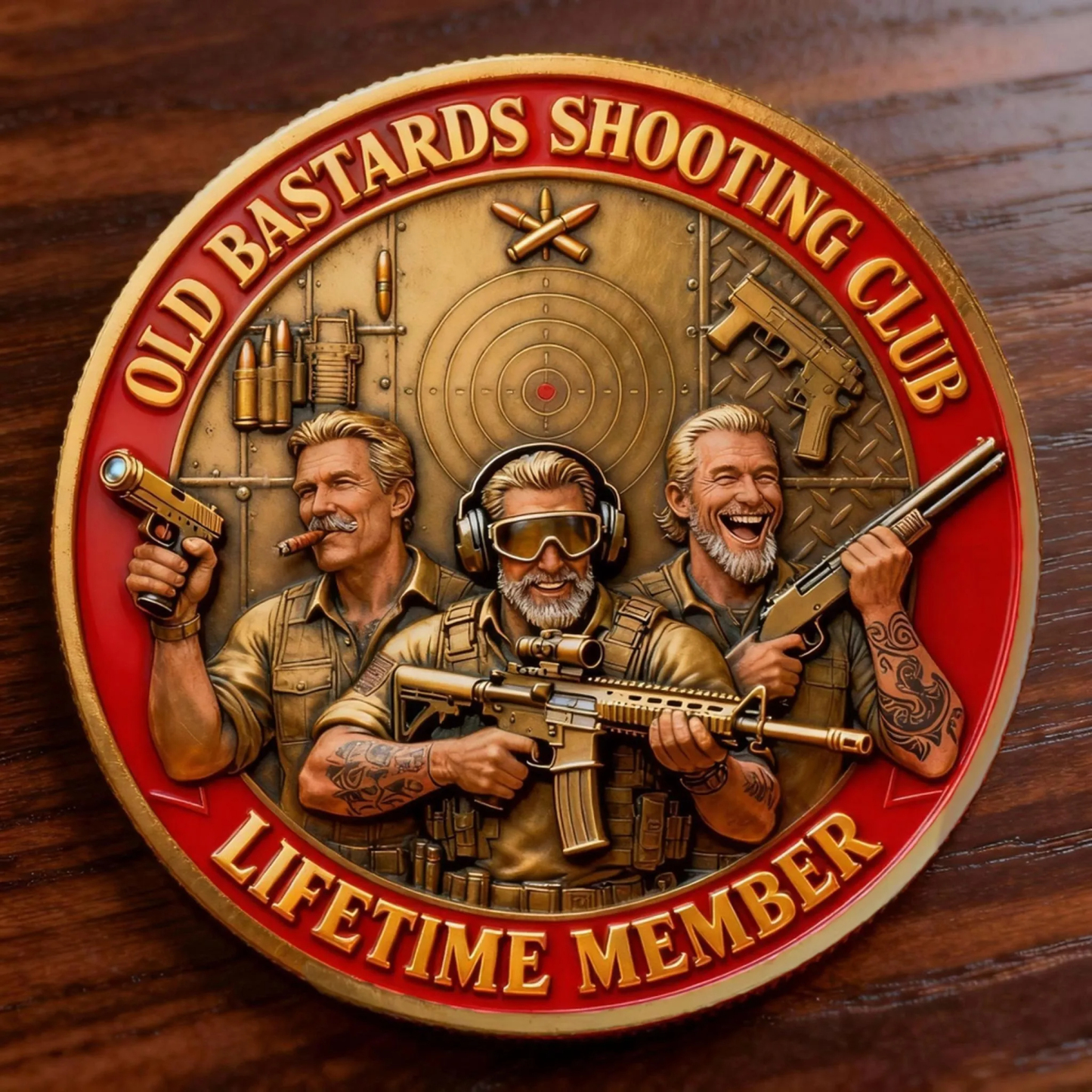 Artisanal Custom-Made Commemorative Coins – One-of-a-Kind Design