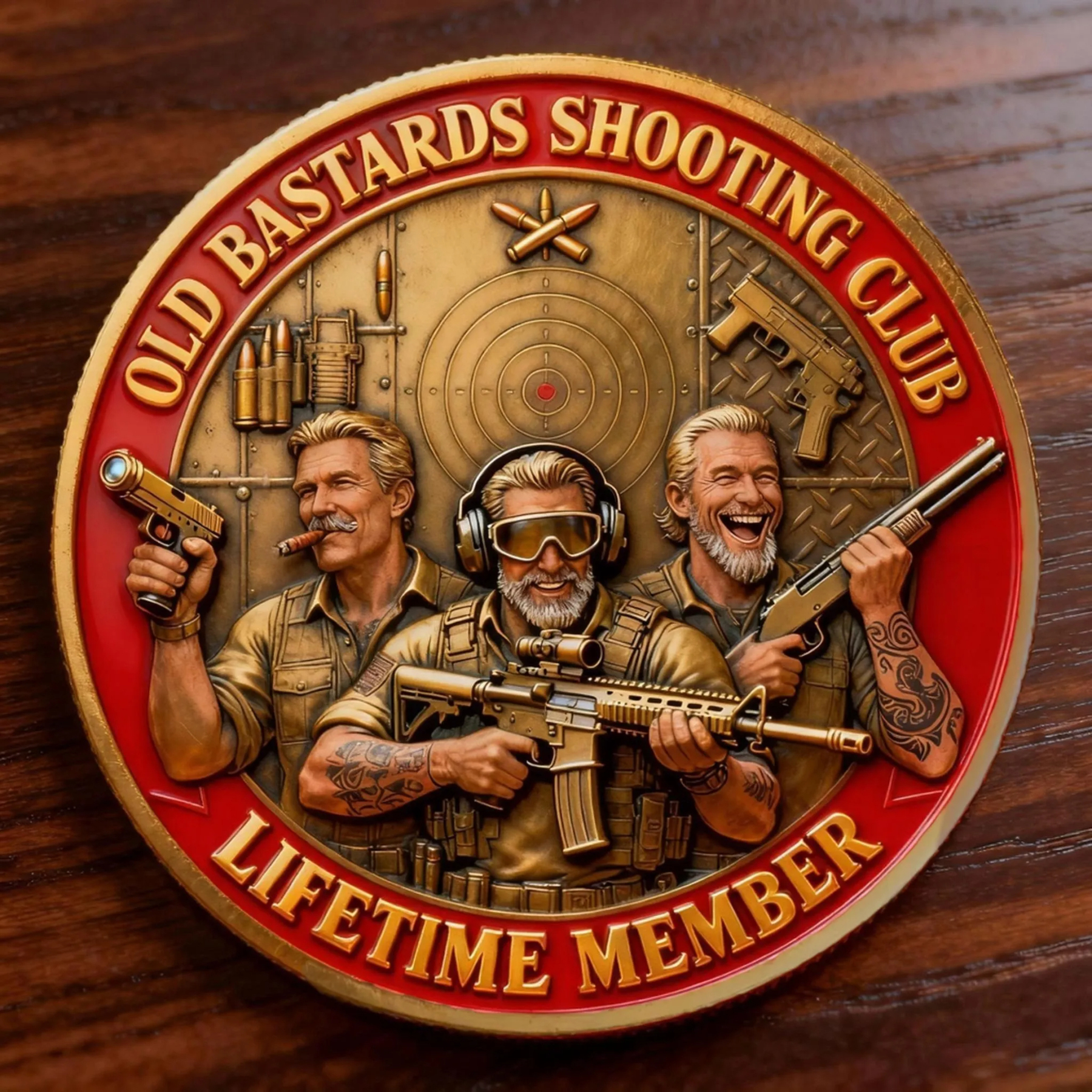 Artisanal Custom-Made Commemorative Coins – One-of-a-Kind Design