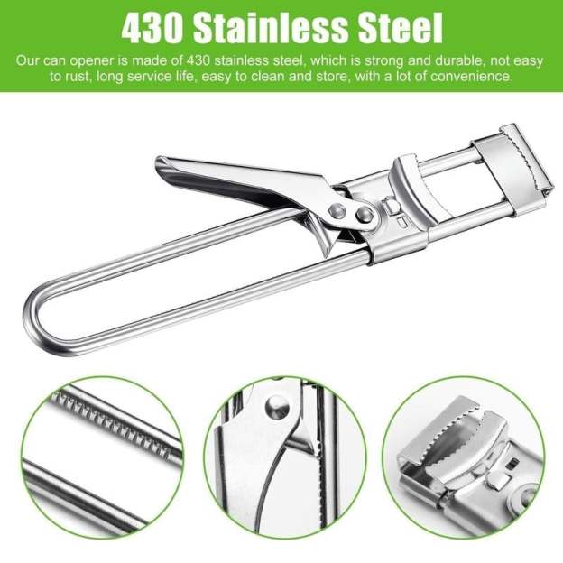 🔥Adjustable Stainless Steel Jar Opener