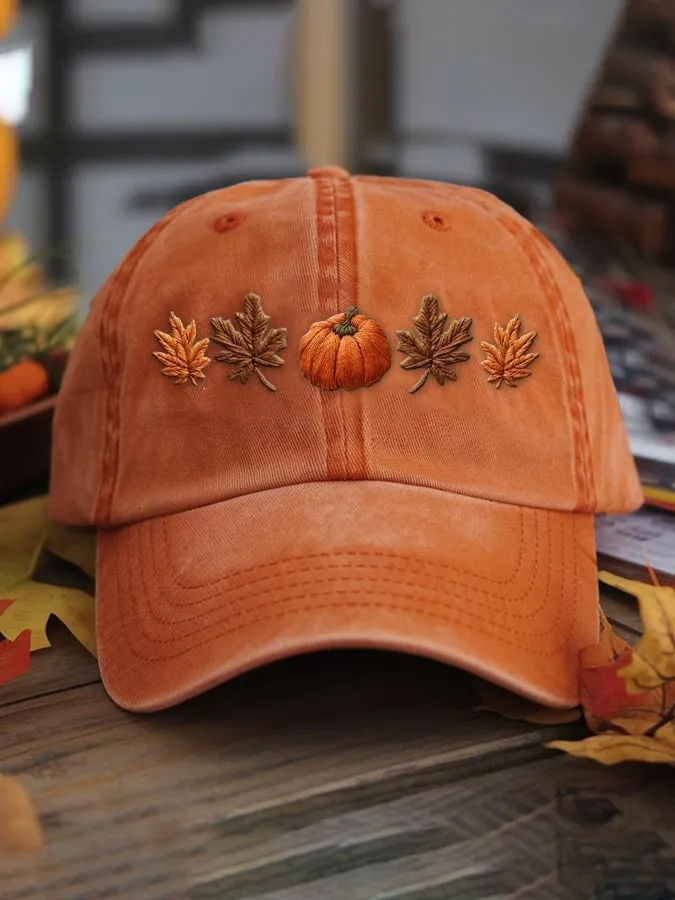 Unisex Fall Season Pumpkin Hat
