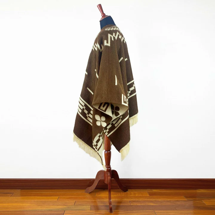 Men Can’t Get Enough of This Cozy Wool Poncho
