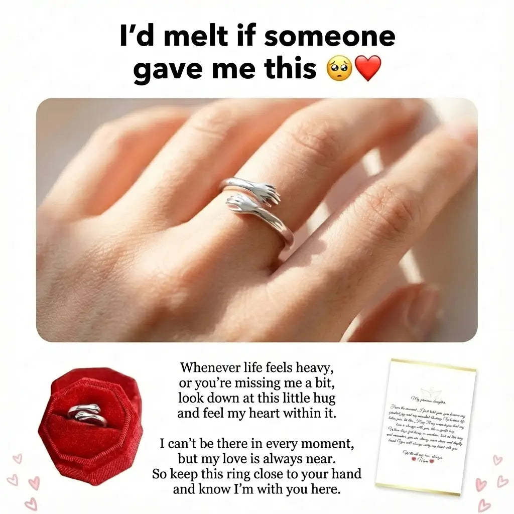 Hug Ring - To My Daughter