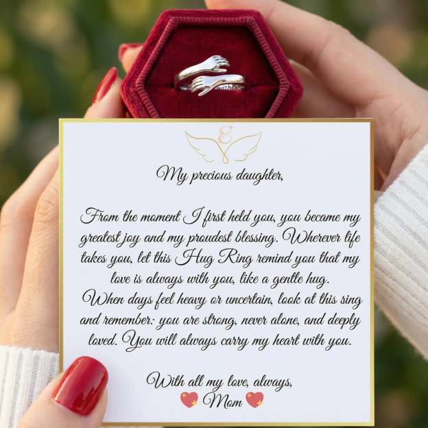 Hug Ring - To My Daughter