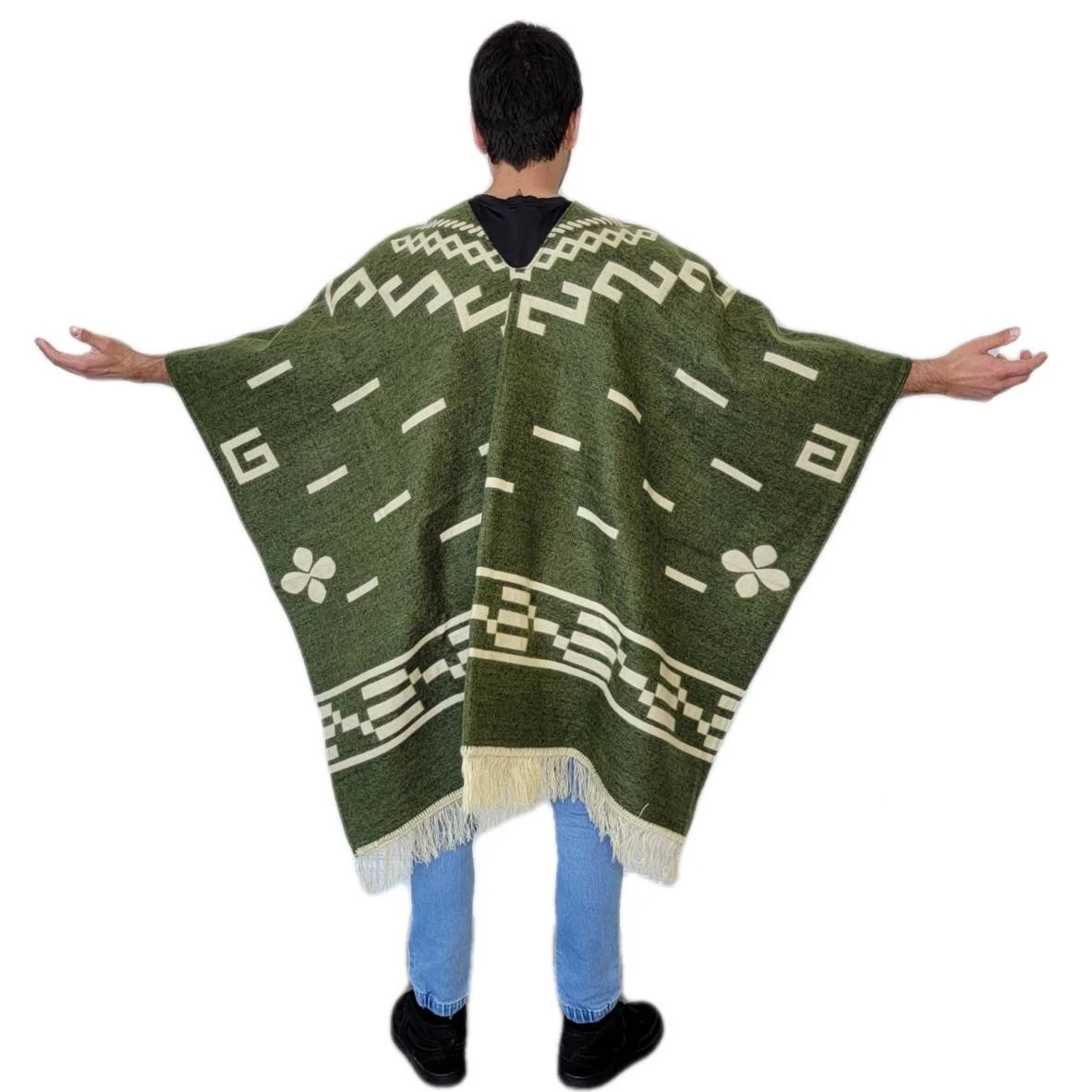 Men Can’t Get Enough of This Cozy Wool Poncho