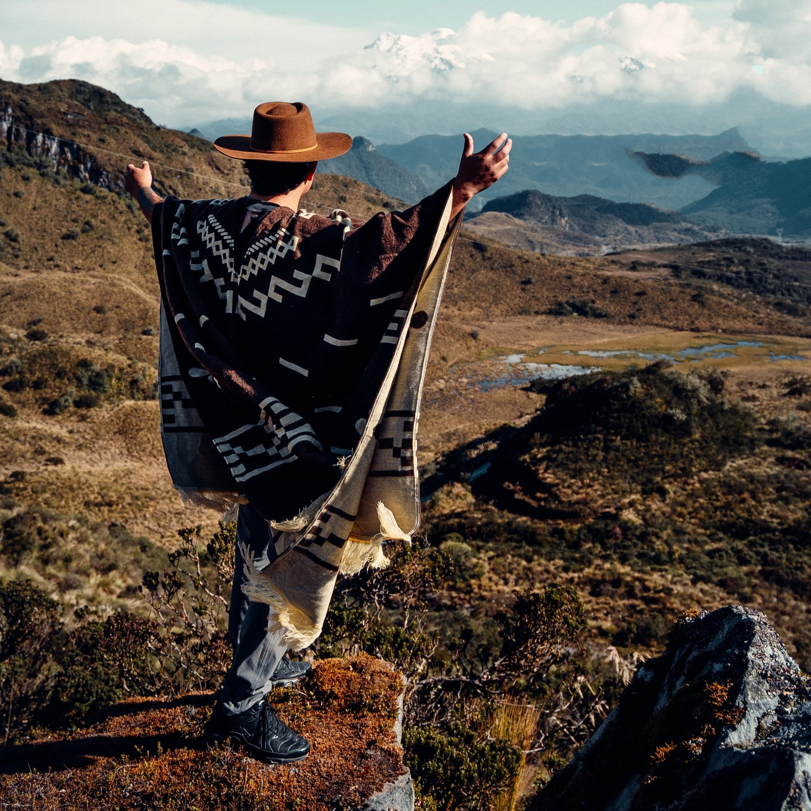 Men Can’t Get Enough of This Cozy Wool Poncho