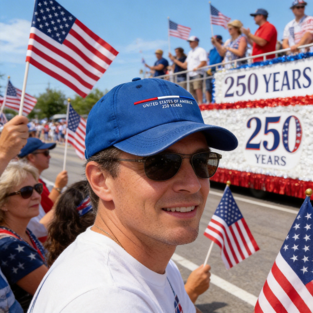 Celebrate 250 Years of American Freedom /🇺🇸 Limited Edition Patriotic Vintage Cap