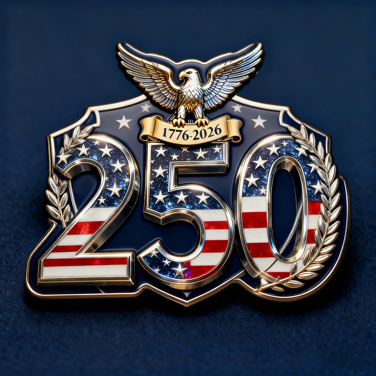 🇺🇸 250th Anniversary Commemorative Brooch