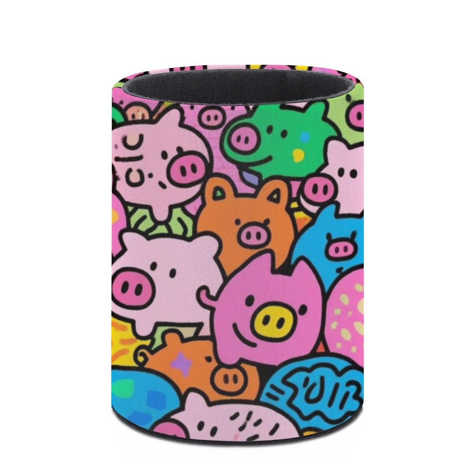 Custom Photo Round Pen Holder Personalized Picture Desk Organizer-larkway tradelink