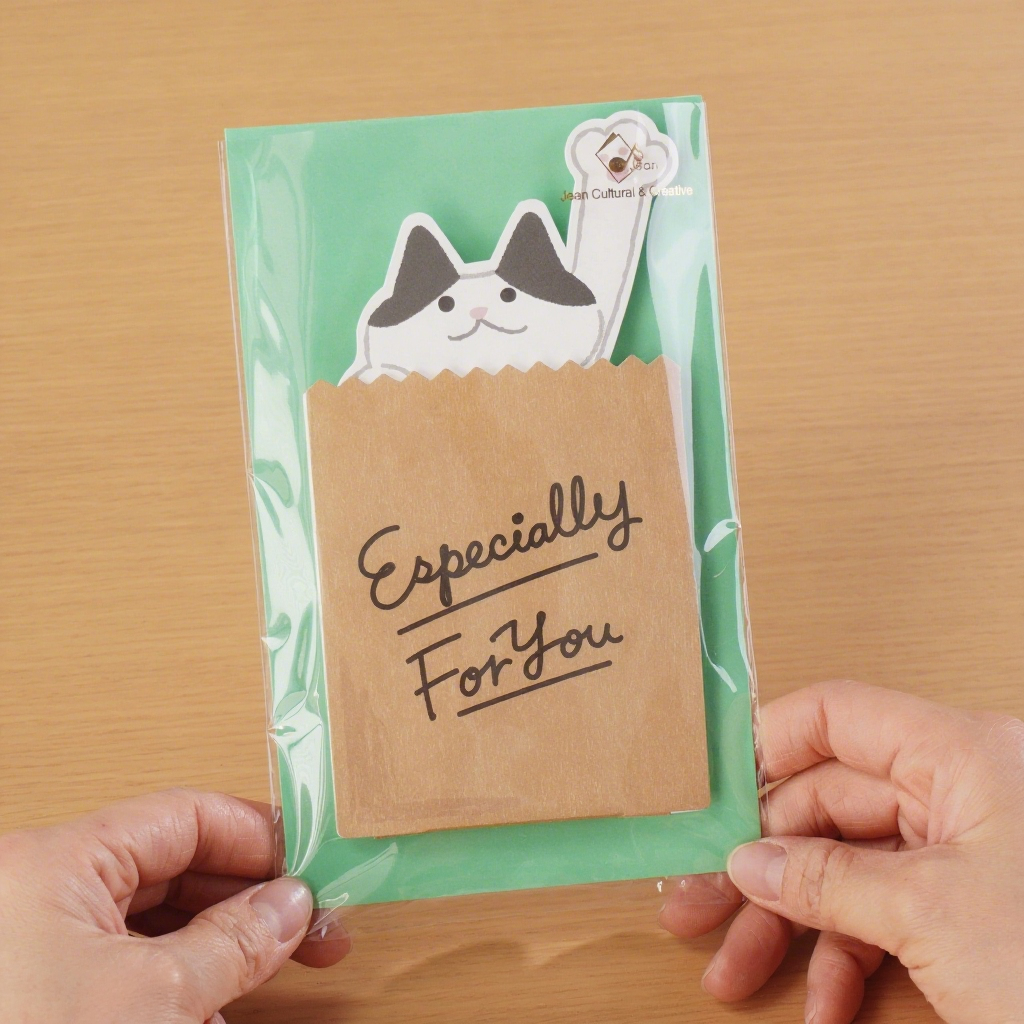 3D Card Cat Pop Up Kitten Greeting Card Gift for Her Him-larkway tradelink