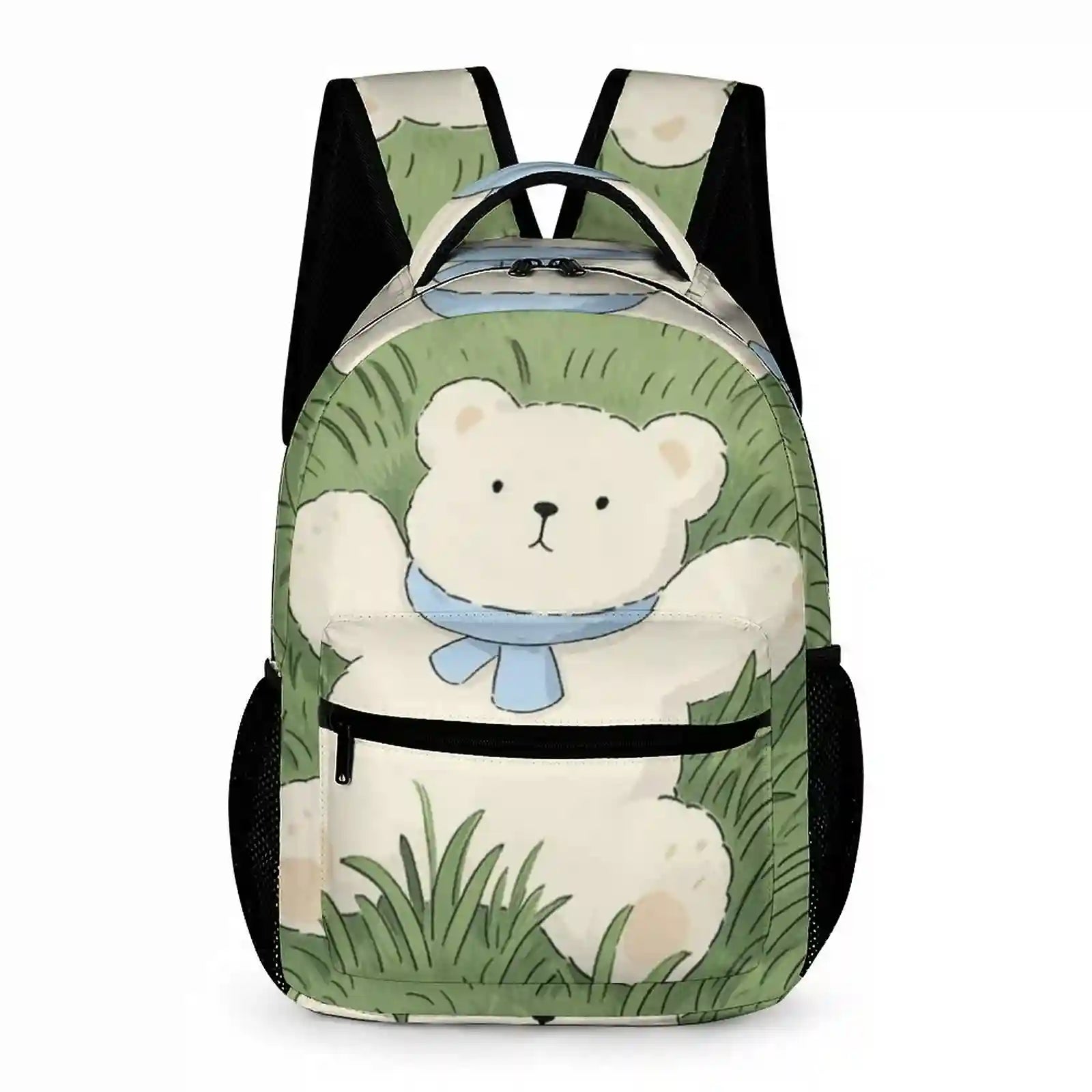 Custom Polyester Twill Backpack Personalized Photo Print Bag For Gift 32×15×43cm-larkway tradelink