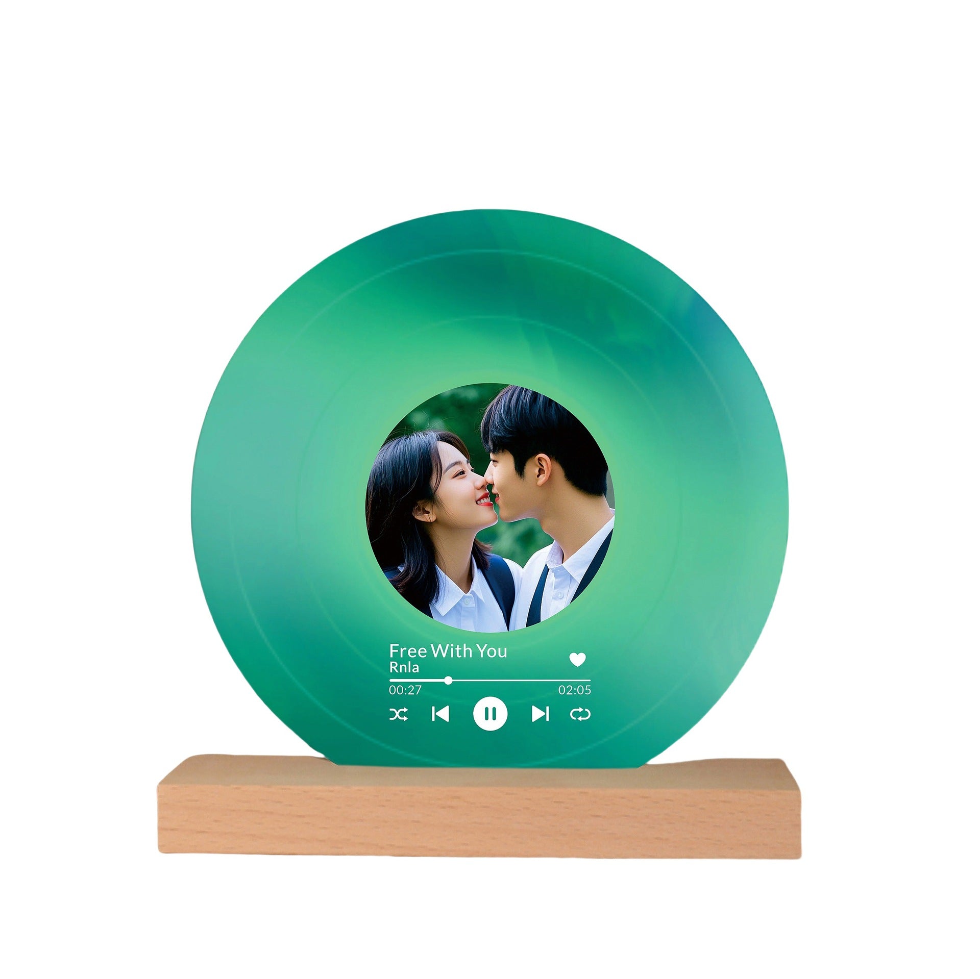 Custom Music Playing Vinyl Record with Photo Personalized Personalized  CD Gift-larkway tradelink