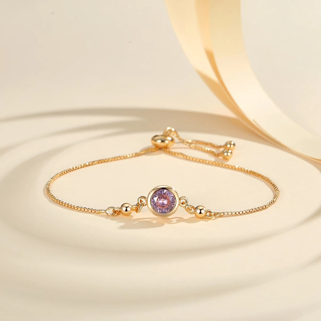 Zircon Bracelet Bead For Gift Various Colors Available-larkway tradelink