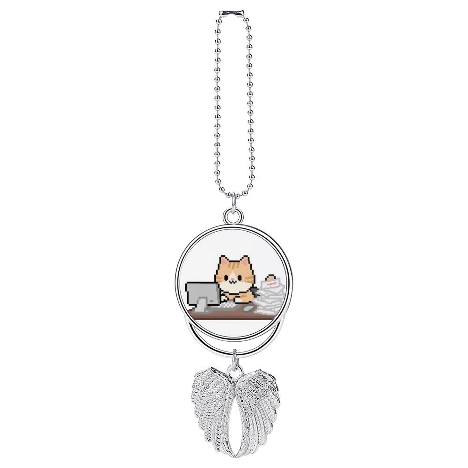 Custom Photo Car Pendant Personalized Zinc Alloy Decoration-larkway tradelink
