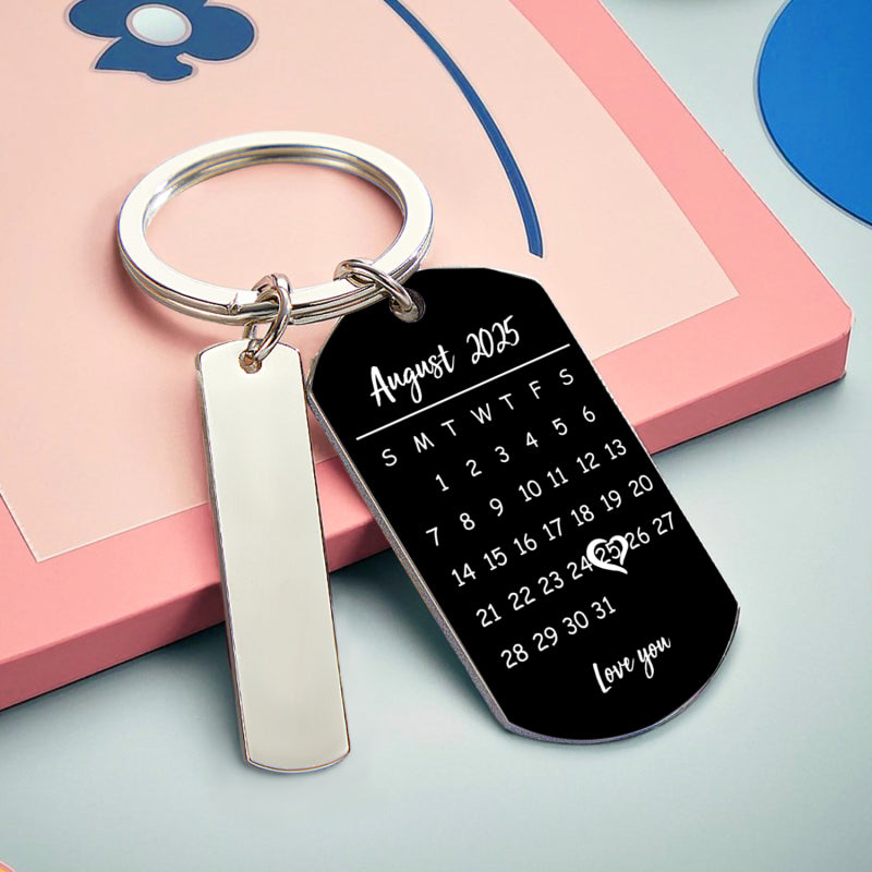 Custom Stainless Steel Keychain Personalized Photo Printed Decoration-larkway tradelink