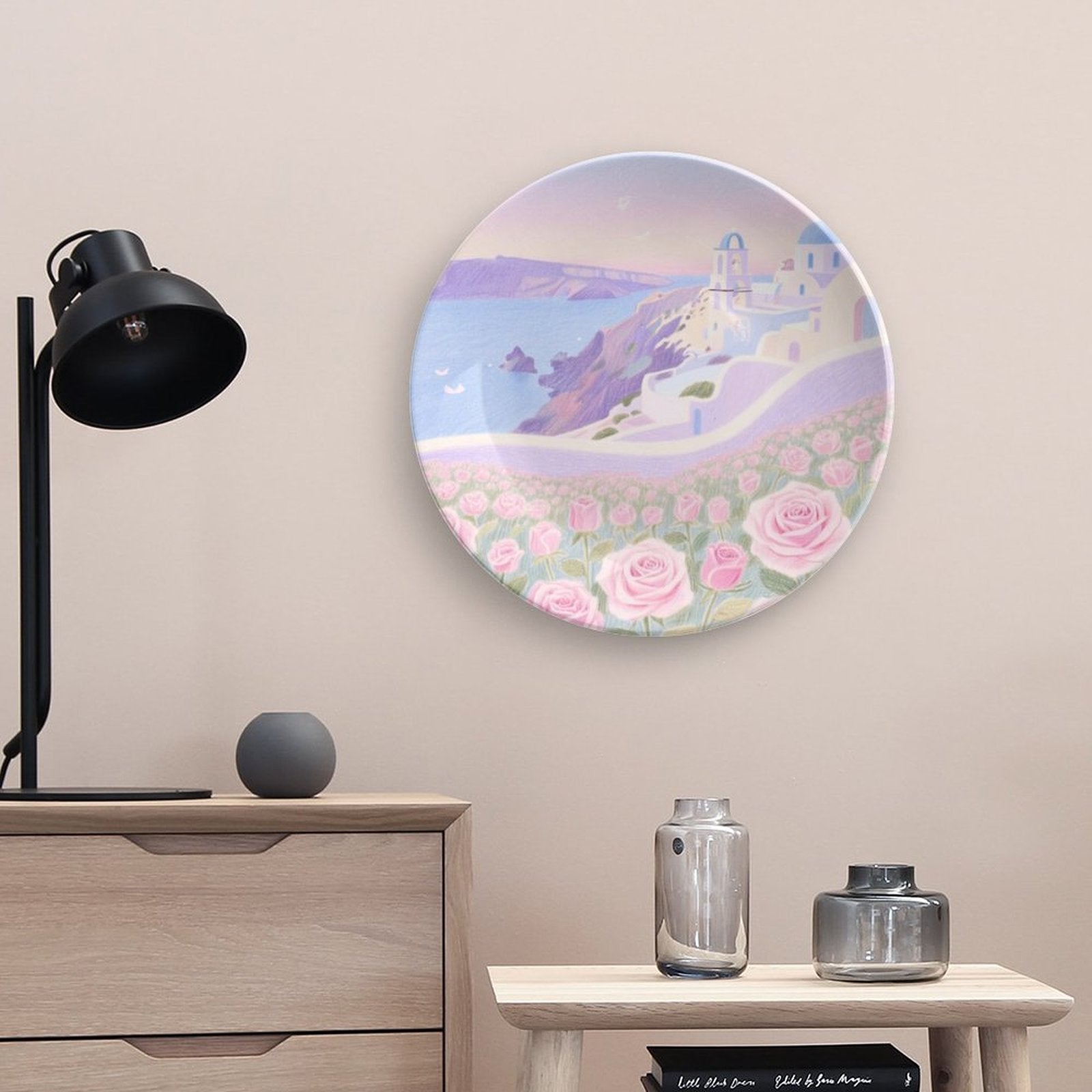 Custom Photo Bone China Decorative Plate Personalized Picture Ceramic-larkway tradelink