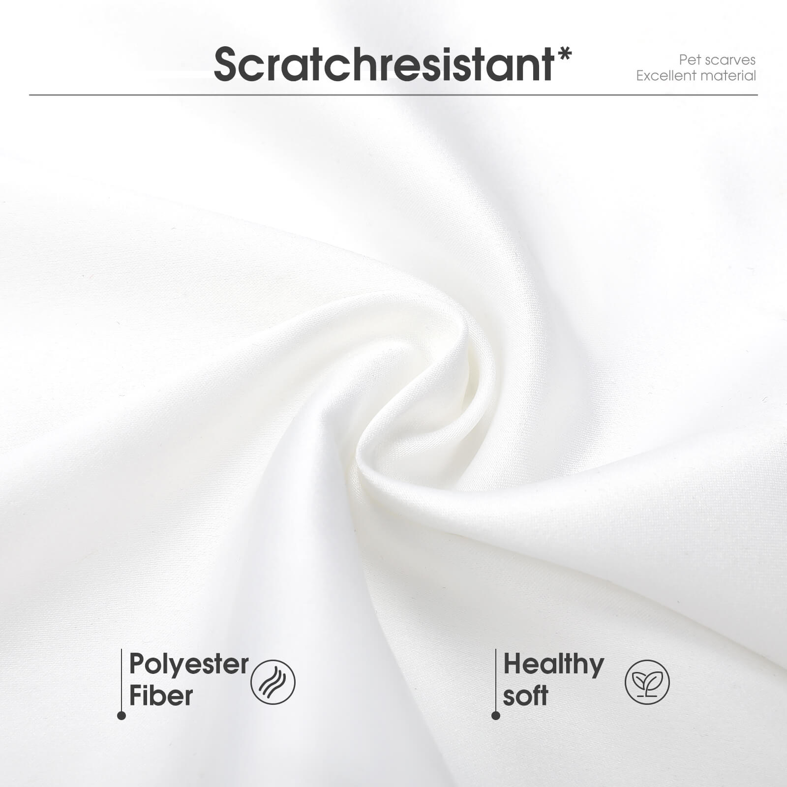 Personalized Picture Dog Scarf Custom Pet Scarf Durable Fade Resistant-larkway tradelink