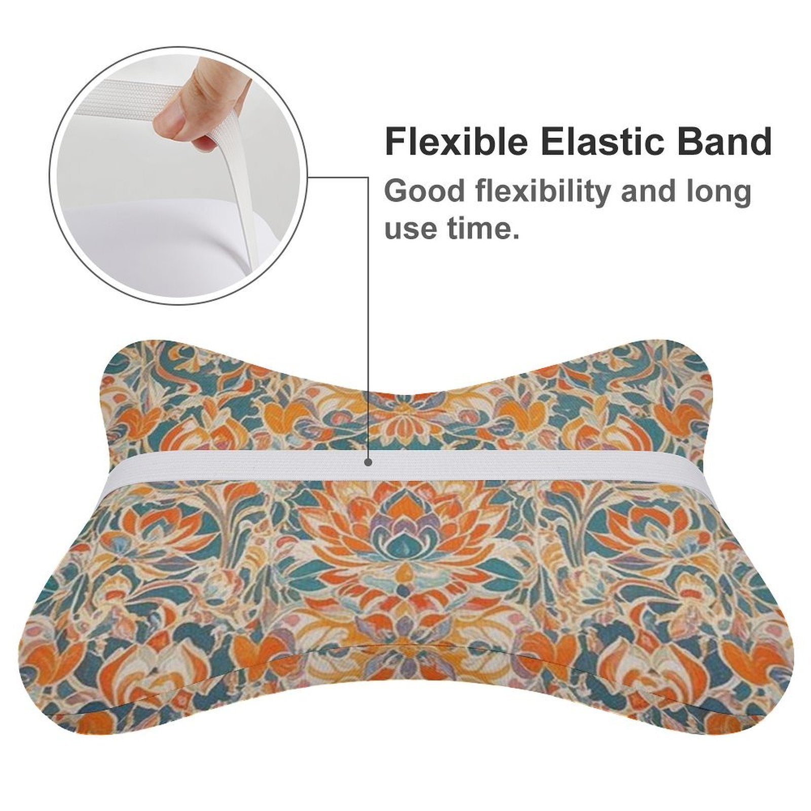 Custom Photo Car Bone Pillow Personalized Pillow Memory Foam Set of 2-larkway tradelink