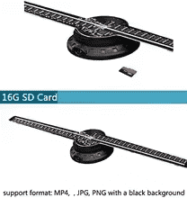 3D Hologram Fan 42CM WiFi 3D Projector Advertising Display Light HD-larkway tradelink