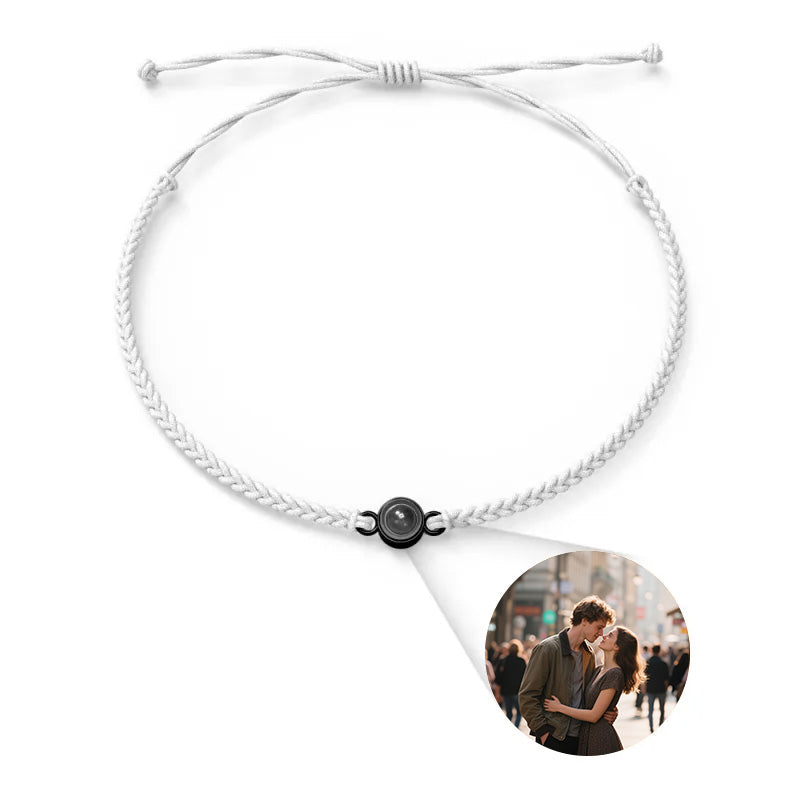 Custom Photo Bracelet Personalized Projection Jewelry Couple Gift-larkway tradelink