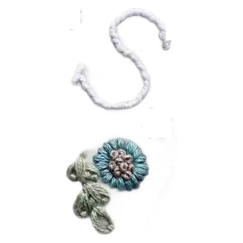 Personalized Embroidered Book Triangle Felt Corner Bookmark Custom One Letter Four Seasons Styles-larkway tradelink