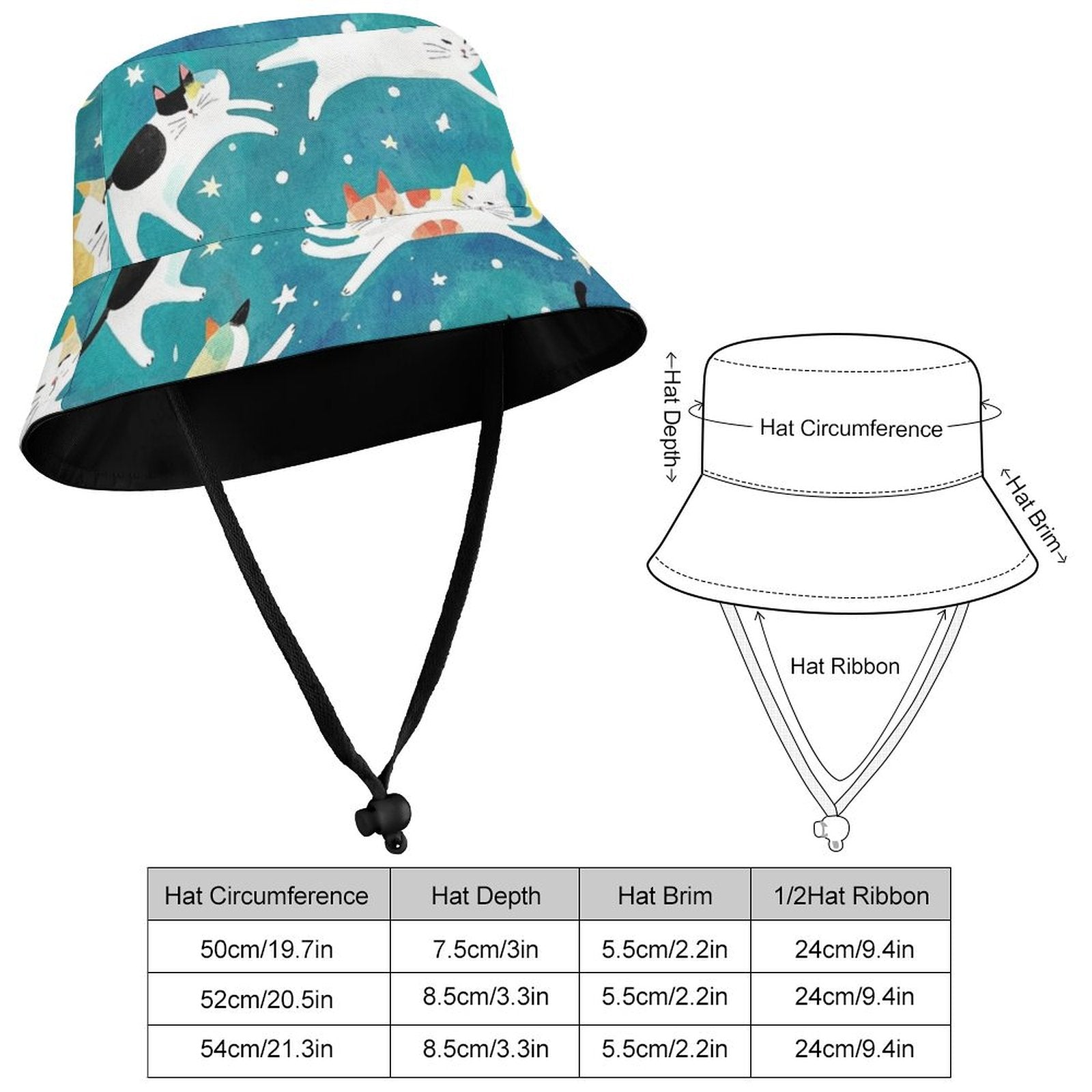 Custom Photo Kids Fisherman Hat Personalized Hat Sun Protection Sunshade-larkway tradelink