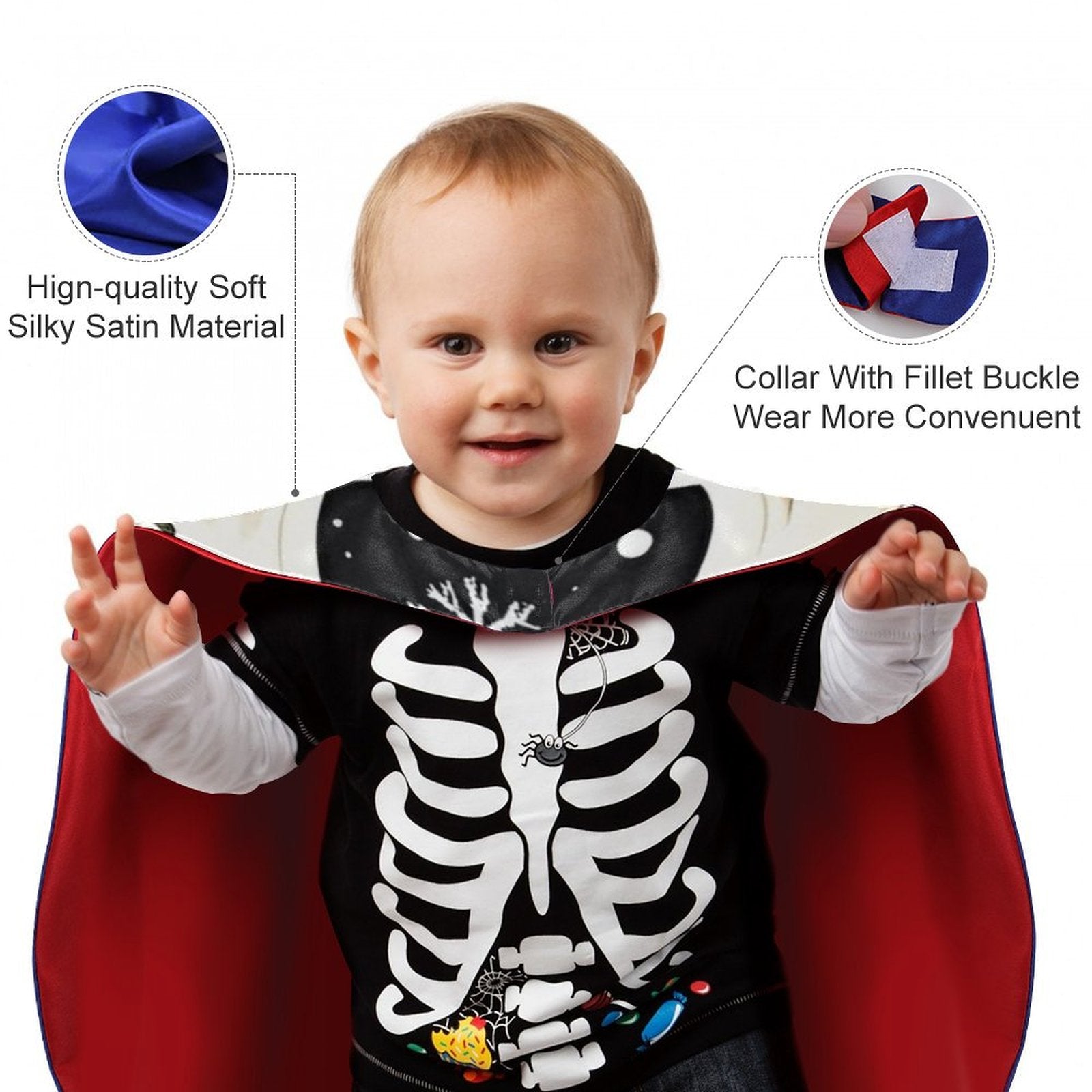 Personalized Festival Cape Custom Picture Cape Lightweight Durable Double Sided-larkway tradelink