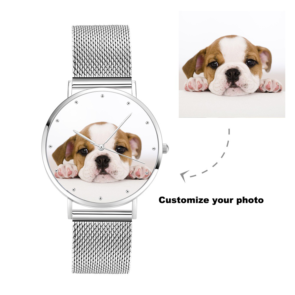 Personalized Laser Engraved Watch Custom Alloy Bracelet Gifts-larkway tradelink