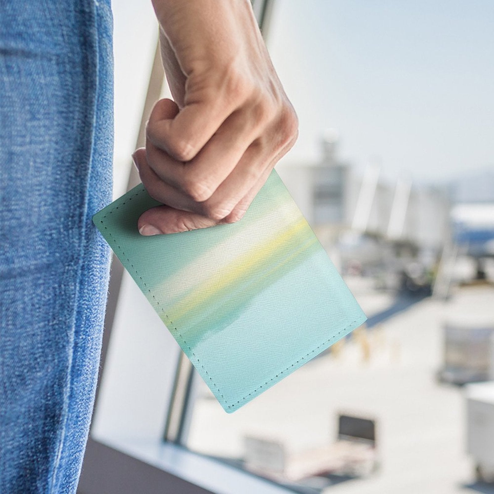 Personalized Picture Travel Document Holder Customizable Passport Protective Cover-larkway tradelink