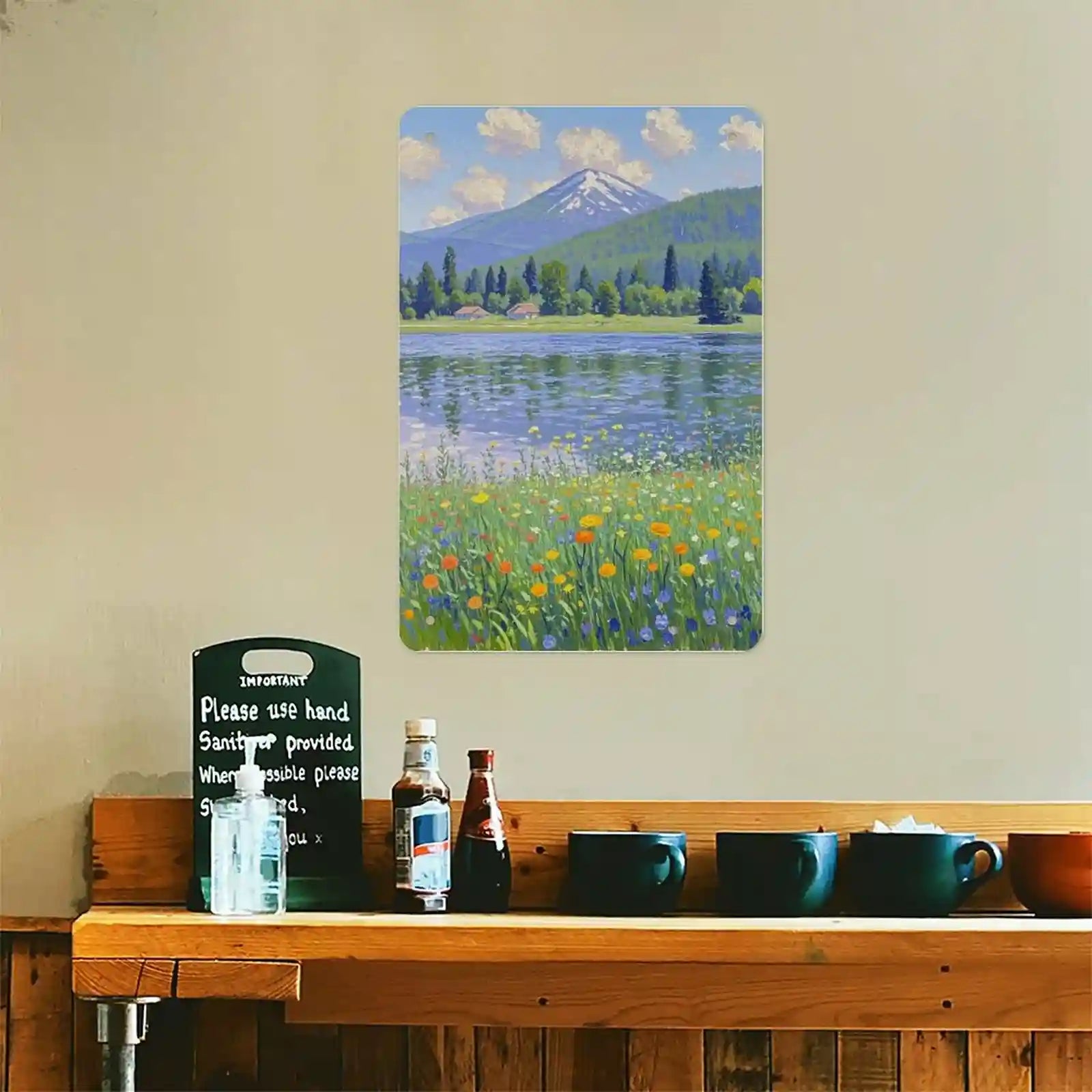 Customized Iron painting Personalized Portrait Decoration 11.8*7.9in (30*20cm)-larkway tradelink