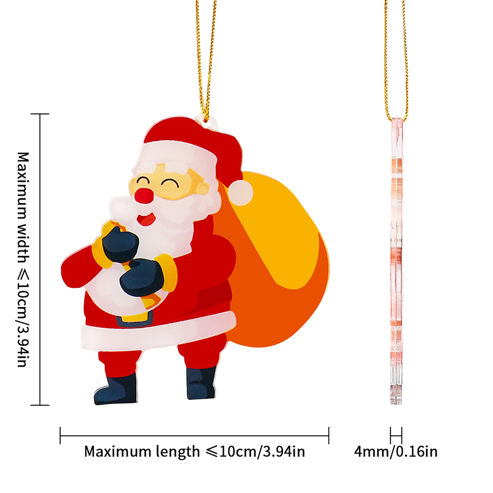 Custom Photo Acrylic Irregular Pendant Personalized Picture Hanging Decor-larkway tradelink