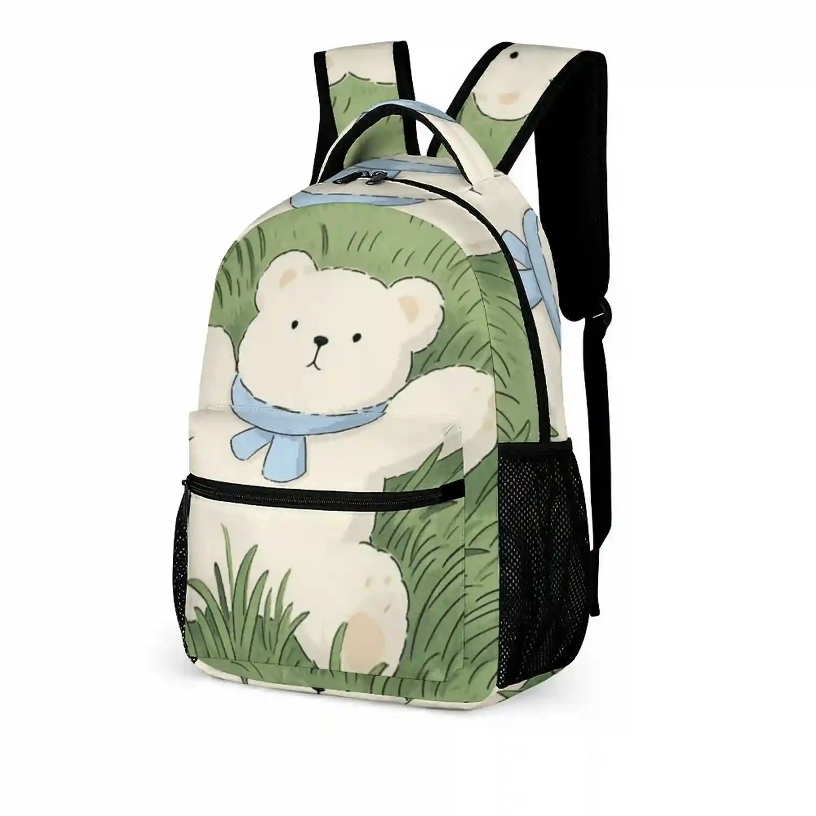 Custom Polyester Twill Backpack Personalized Photo Print Bag For Gift 32×15×43cm-larkway tradelink