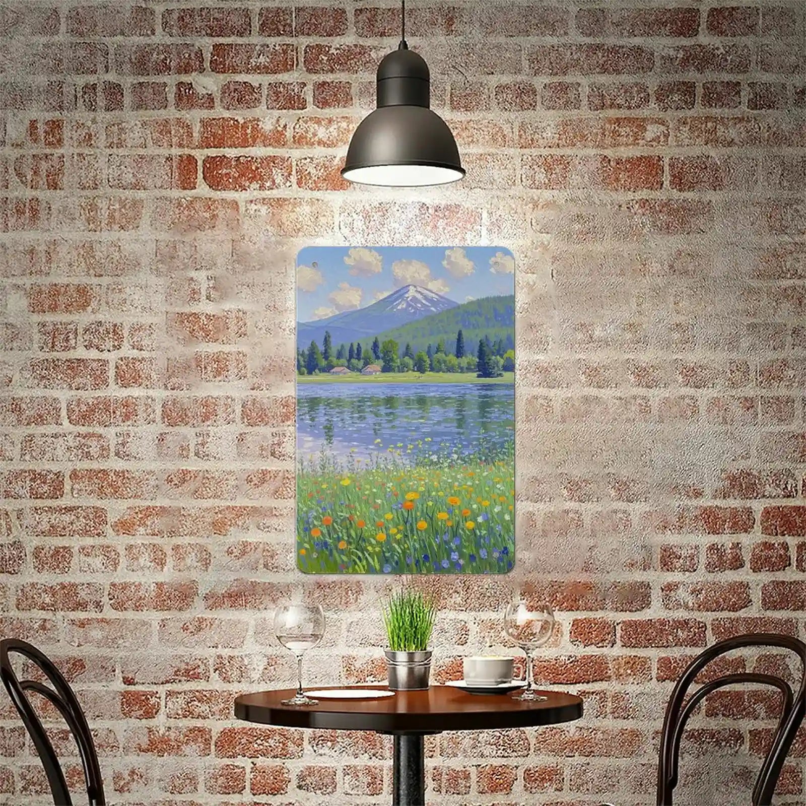 Customized Iron painting Personalized Portrait Decoration 11.8*7.9in (30*20cm)-larkway tradelink