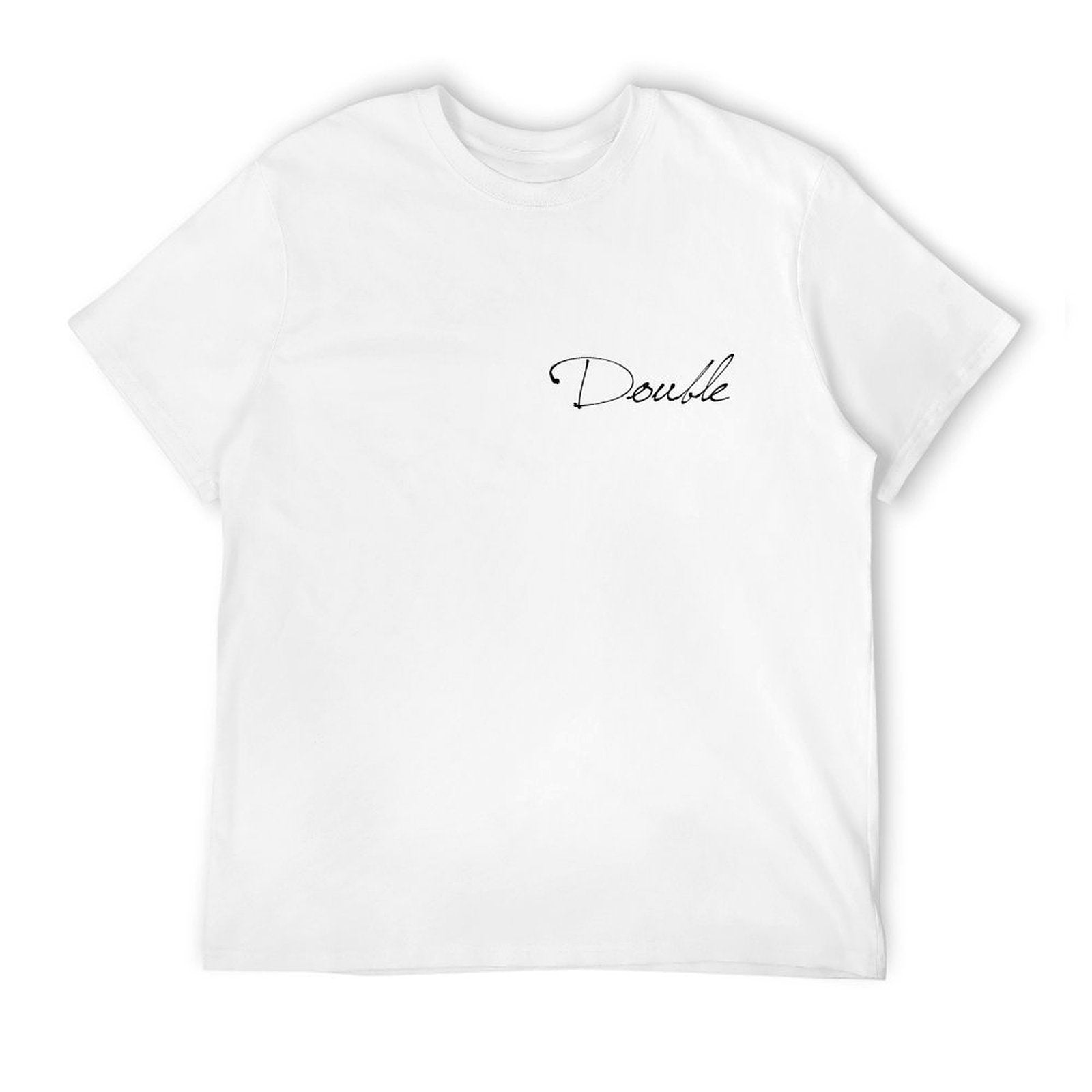 Custom T-Shirt Personalized Chest Signature Creative Clothing-larkway tradelink