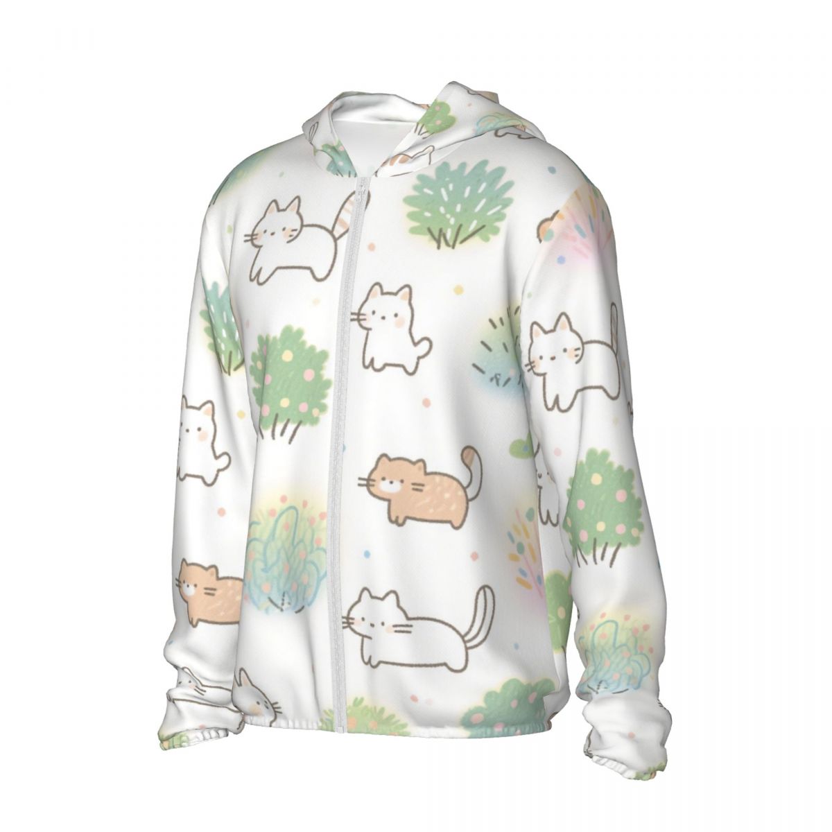 Custom Picture Lightweight  Sun Protection Hoodie Windproof Personalized Quick Dry Clothing-larkway tradelink