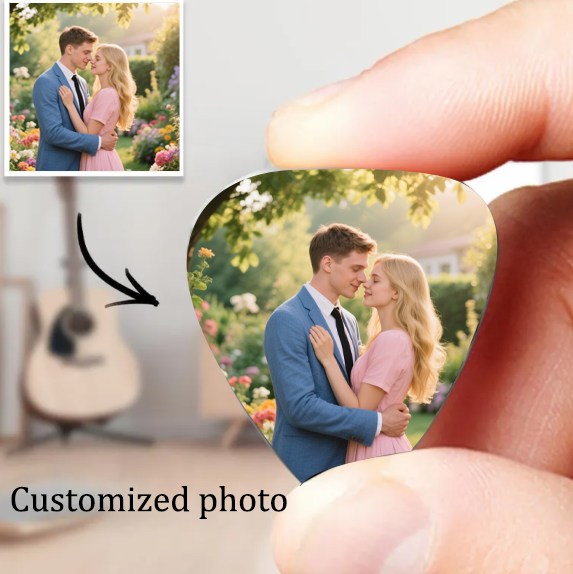 Custom Photo Guitar Picks Personalized Musician Gift-larkway tradelink