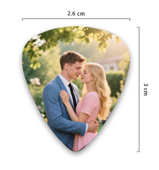 Custom Photo Guitar Picks Personalized Musician Gift-larkway tradelink
