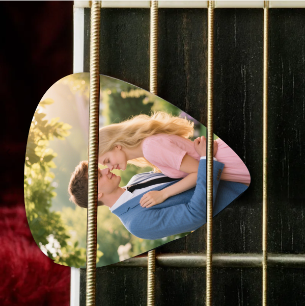 Custom Photo Guitar Picks Personalized Musician Gift-larkway tradelink
