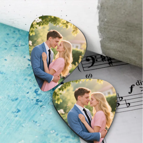 Custom Photo Guitar Picks Personalized Musician Gift-larkway tradelink