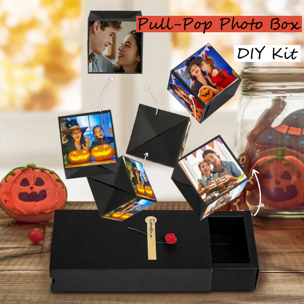 Diy Photo Surprise Explosion Bounce Box Valentine's Day Gift Six Photos-larkway tradelink