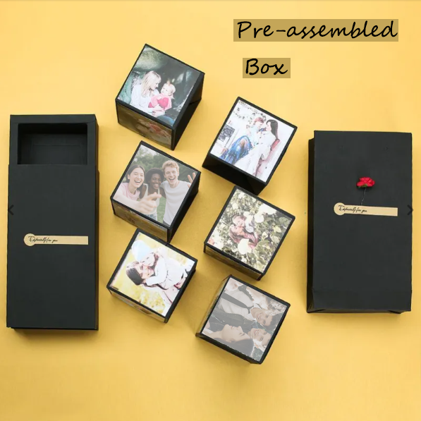 Diy Photo Surprise Explosion Bounce Box Valentine's Day Gift Six Photos-larkway tradelink