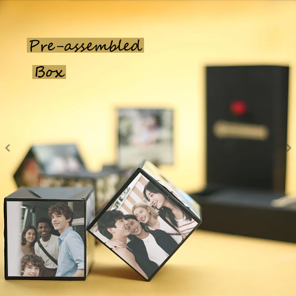 Diy Photo Surprise Explosion Bounce Box Valentine's Day Gift Six Photos-larkway tradelink