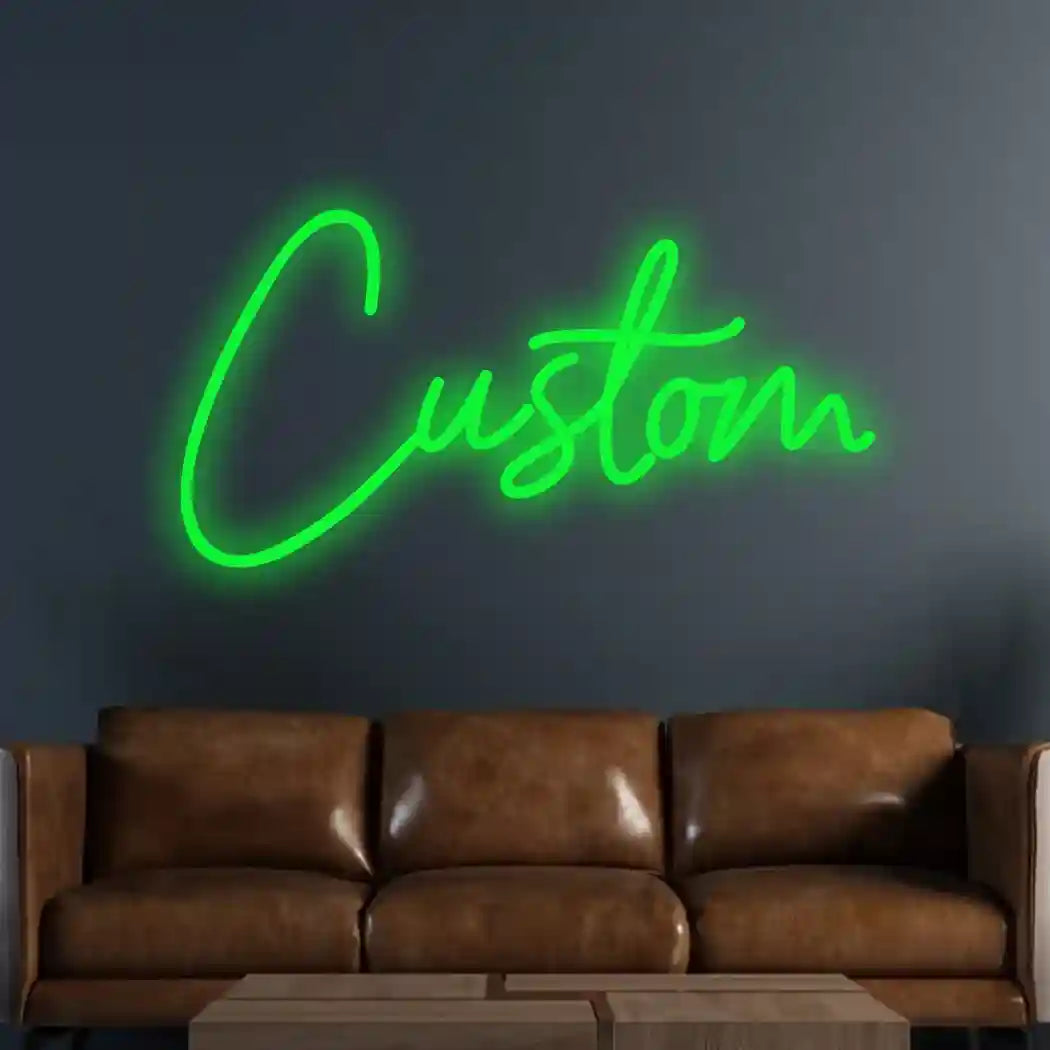 Custom Name  Led Light Personalized Text Neon Sign Wall Decor-larkway tradelink
