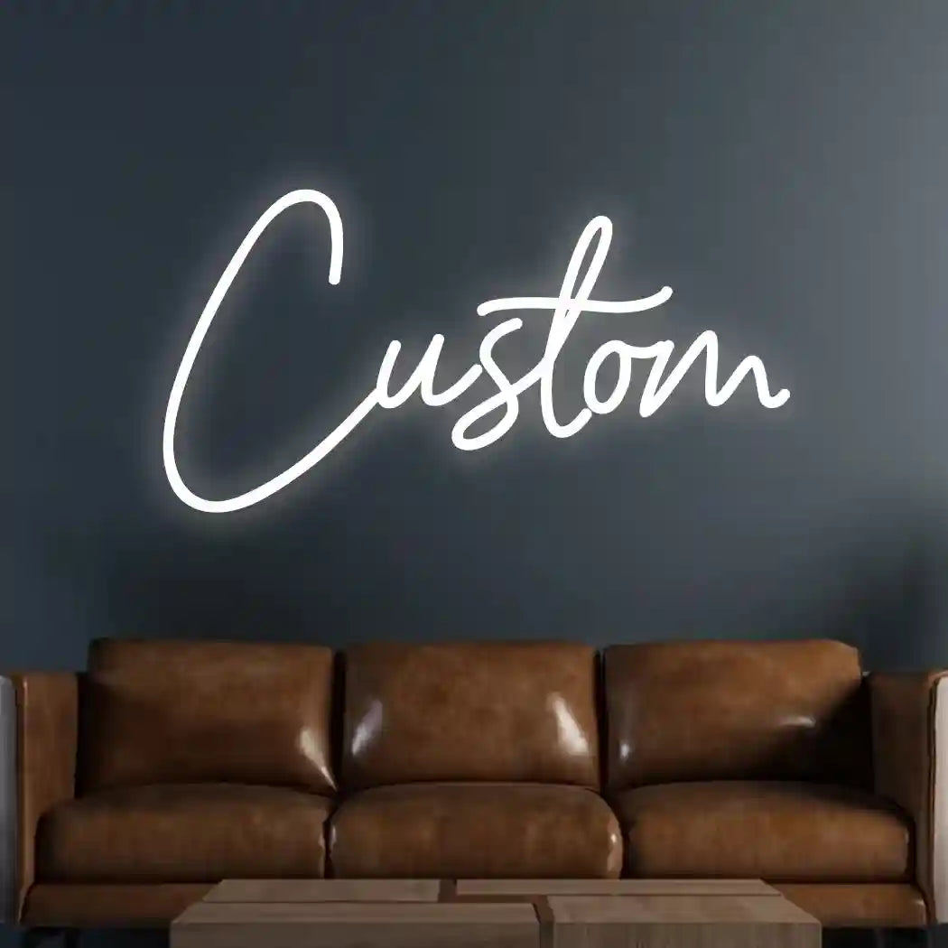 Custom Name  Led Light Personalized Text Neon Sign Wall Decor-larkway tradelink