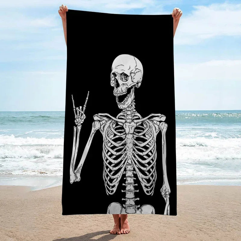 Custom Photo 3D Bath Beach Towel Personalized Picture Microfiber Outdoor Swimming Gifts Your Logo-larkway tradelink