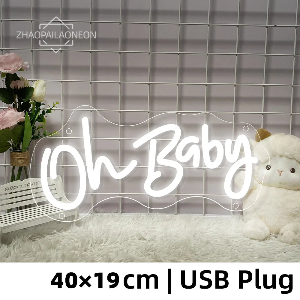 Party LED Neon Sign Lights Decor Wall Art for Room Bar Club HBD Gifts-larkway tradelink