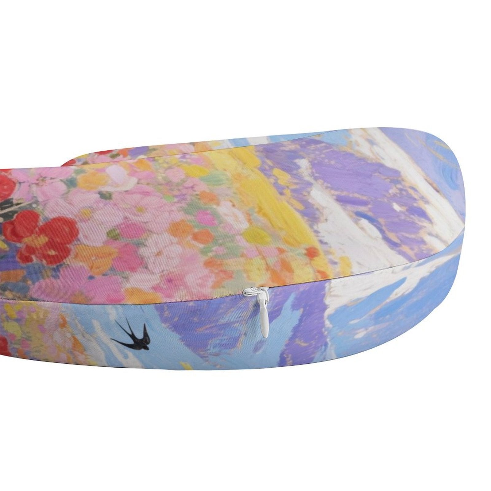 Custom Photo U Shaped Neck Pillow Personalized Picture Travel Pillow Memory Foam Core-larkway tradelink